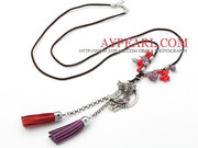 Coral and Owl Shape Accessory Necklace Is Sold At $4.64