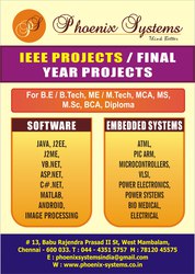 M.E Applied Electronics Projects at T.Nagar