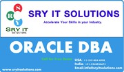 Oracle DBA Online training in Hyderabad Offered by SRY IT | DBA Course