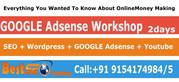 Learn And Earn With GOOGLE Adsense Workshop