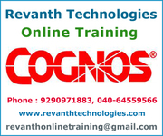 Cognos Online Training in India