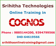 Cognos Online Training from Hyderabad