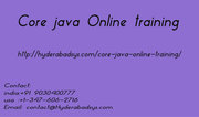 Core java Online Training in usa,  uk,  Canada,  Malaysia,  Australia,  Ind