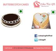 Butter Scotch Cake Rs 400 Only – Birthday Cake Delivery in Hyderabad