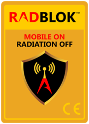 RADBLOK - Anti Radiation Chip for Mobile Phones,  Tablets and Laptops