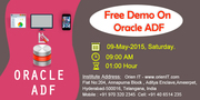 Free Oracle ADF Demo on 9-May-2015 Saturday at 9:00 AM