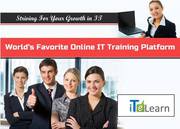 Colossal online trainings on performance testing (HP Loadrunner and Jm