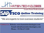 SAO FICO Training in India