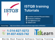 ISTQB Certification Training Course Online