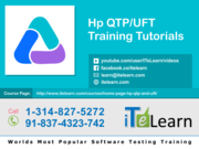 HP QTP / UFT Online Training