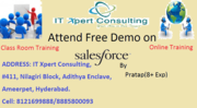 SalesForce Class room and online training at IT XPERT Consulting