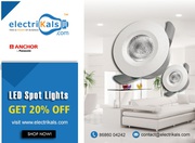 Buy Anchor 2W 85 Lumen LED Spot Light Online