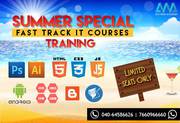 Summer Special Fast Track IT courses Training -Ace Web Academy