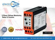 Buy Minilec D1 VCT 1 DIN Rail Mounted 3 Phase Voltage Monitoring Relay