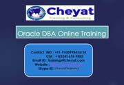 ORACLE DBA ONLINE TRAINING & ON JOB SUPPORT BY CHEYAT TECH