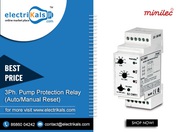 Minilec S2 CMR 1 DIN Rail Mounted 3Ph. Pump Protection Relay Online