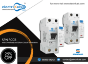 RCBO - Standard DSCEACSN2100020 20A SPN Residual Current Circuit Break