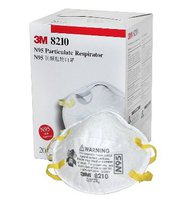 3M Particulate Respirator 8210 N95 Mask pack of 5Pcs