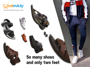 Shop for best branded footwear online at Dealmaar