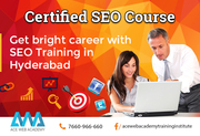 Certified SEO Course –Get bright career with SEO Training in Hyderabad