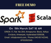 Free Spark And Scala Demo In Orien IT On 11th Mar Sat @ 10 AM