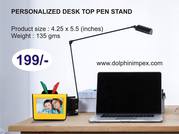 PERSONALIZED DESKTOP PEN STAND 199/- ONLY