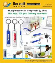 promotional 4 in 1 Keychain