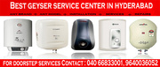 Any Brand Any Model Geyser Doorstep Services Hyderabad