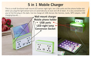 5 in 1 Mobile Charger