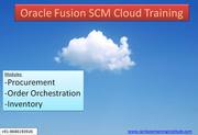 Oracle Fusion SCM Training | Best Oracle Fusion SCM Training in Hydera