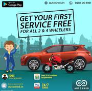 Book your 1st Free Car and Bike Online Repair services in Hyderabad