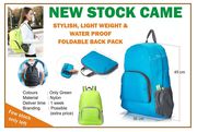 STYLISH,  LIGHTWEIGHT &  WATERPROOF FOLDABLE BACKPACK