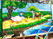 creative wall art painting in hyderabad