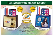 PEN STAND WITH MOBILE HOLDER