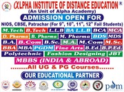 ALPHA INSTITUTE OF DISTANCE EDUCATION