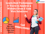 Learn Best Techniques to Analyze a Website from E Com Web Solutions