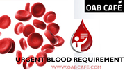 urgent blood requirement