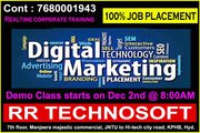 Digital Marketing institute in Hyderabad I RR Technosoft