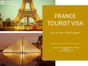 Get High-Quality France Tourist Visa Assistance – Contact Sanctum Cons