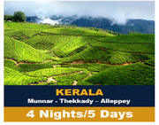 4 Nights 5 Days Kerala Holiday Packages