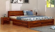 Buy storage beds at huge discounted price - Wooden Street