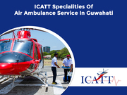 Air ambulance services in Guwahati  