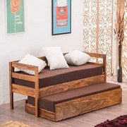 Buy Online trundle bed in india at affordable price from WoodenAlley.