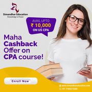 Maha Cashback Offer on US CPA course Upto ₹10, 000. | US CPA Course