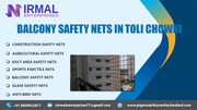 Balcony Safety Nets In Toli Chowki