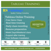 Tableau Online Training in Hyderabad
