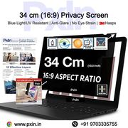 34 cm Privacy Screen Filter (16:9) | Anti-Blue Light