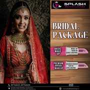 Bridal Makeup Services Packages Starts From 8000/- In Splash Beauty Lo