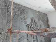 Radha Krishna Wall Mural Design From Hanmakonda