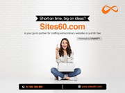 Create Small Business Website in 60 sec